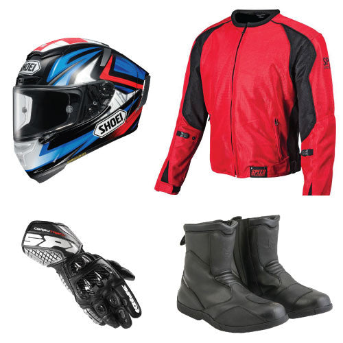 Rent Motorcycle Gear - Package