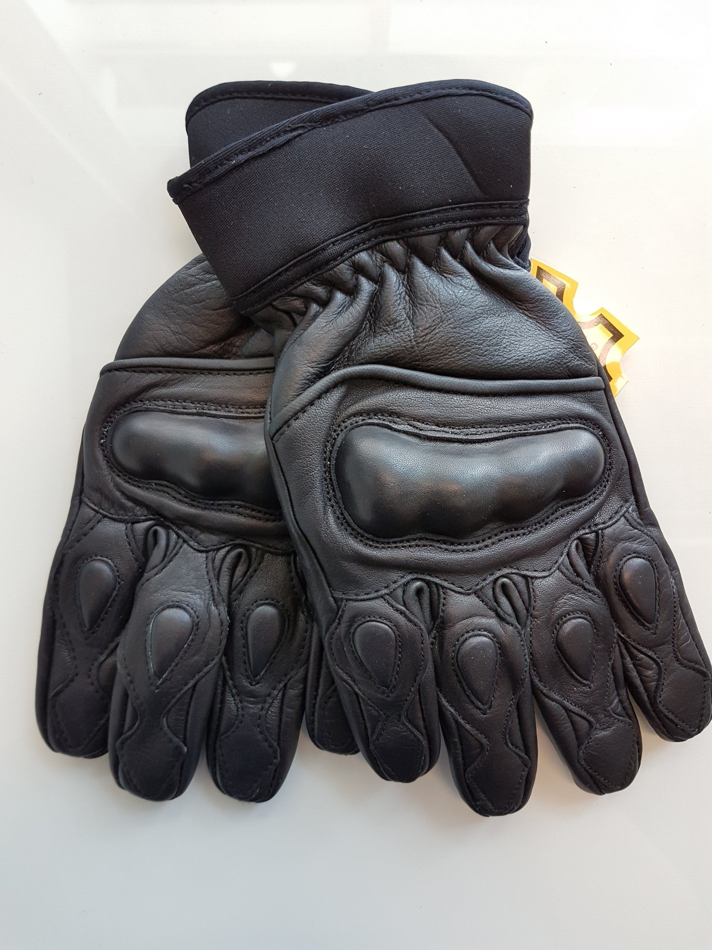Xelement Short Leather Kevlar Knuckle