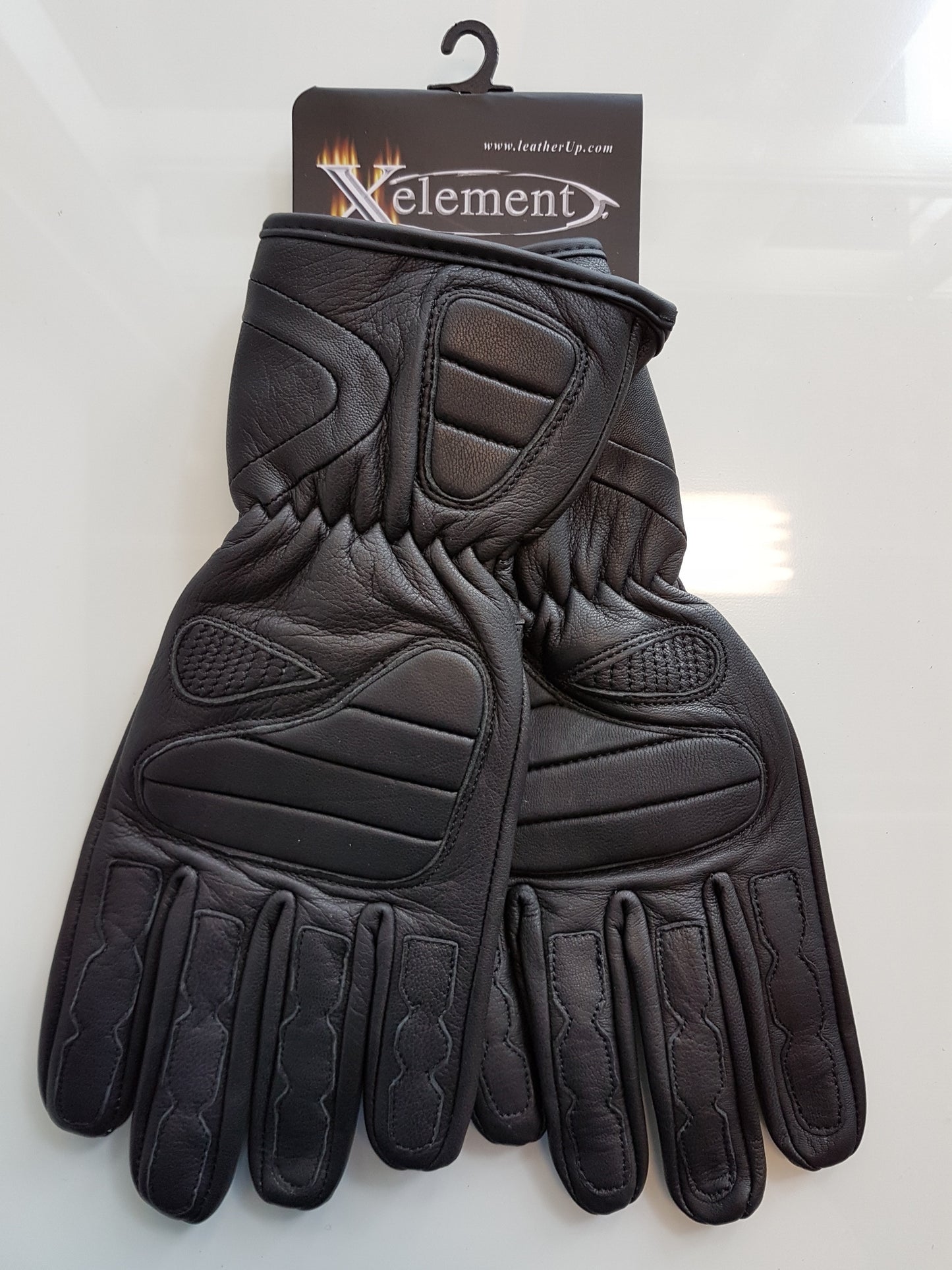 Xelement Guantlet Leather Padded